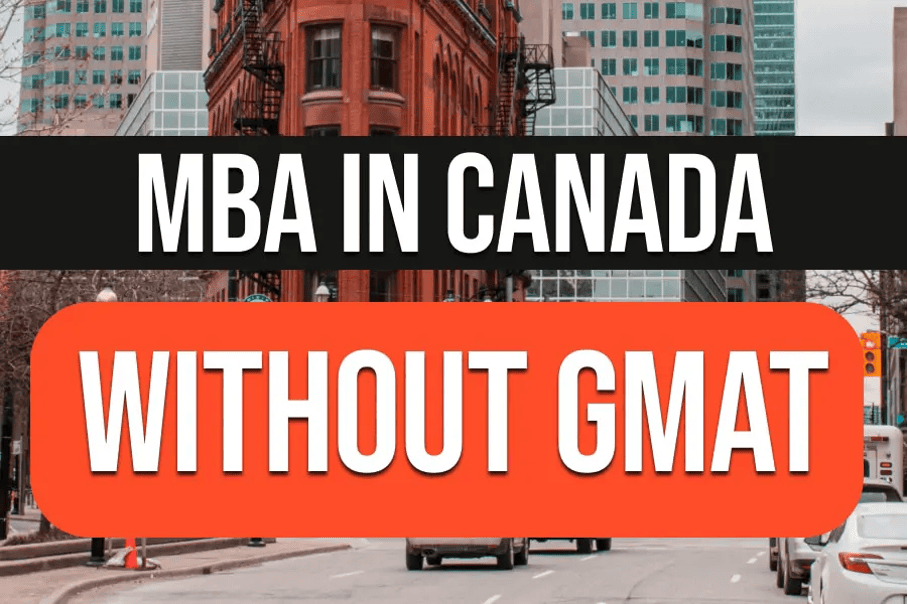 MBA in Canada Without GMAT