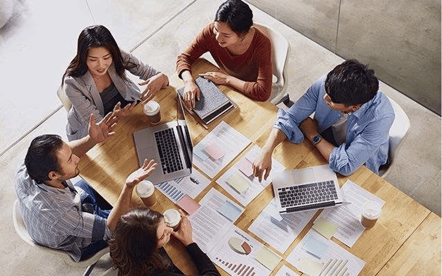 MBA students in a Canadian classroom