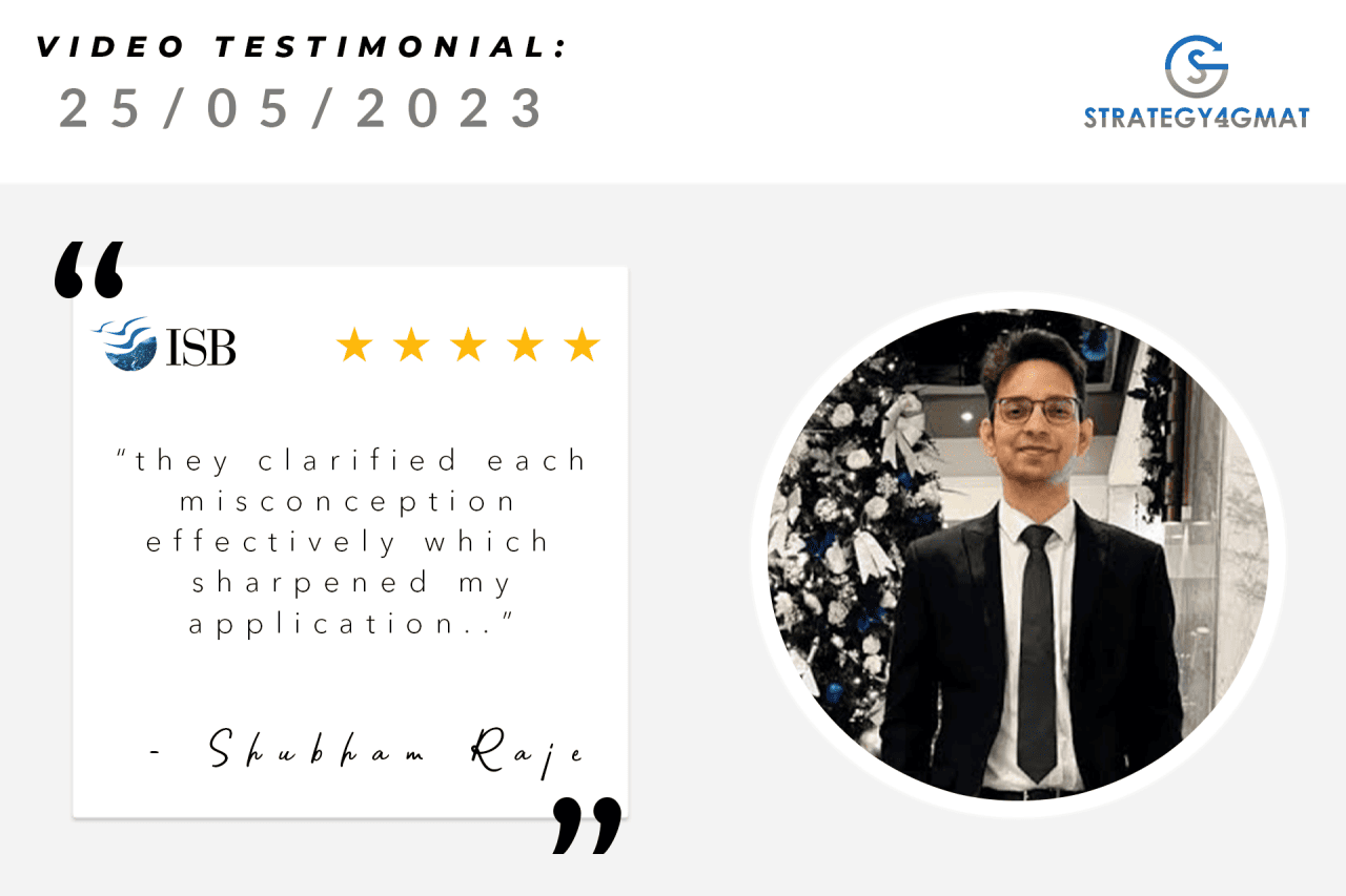 S4G Success Stories: Shubham Raje