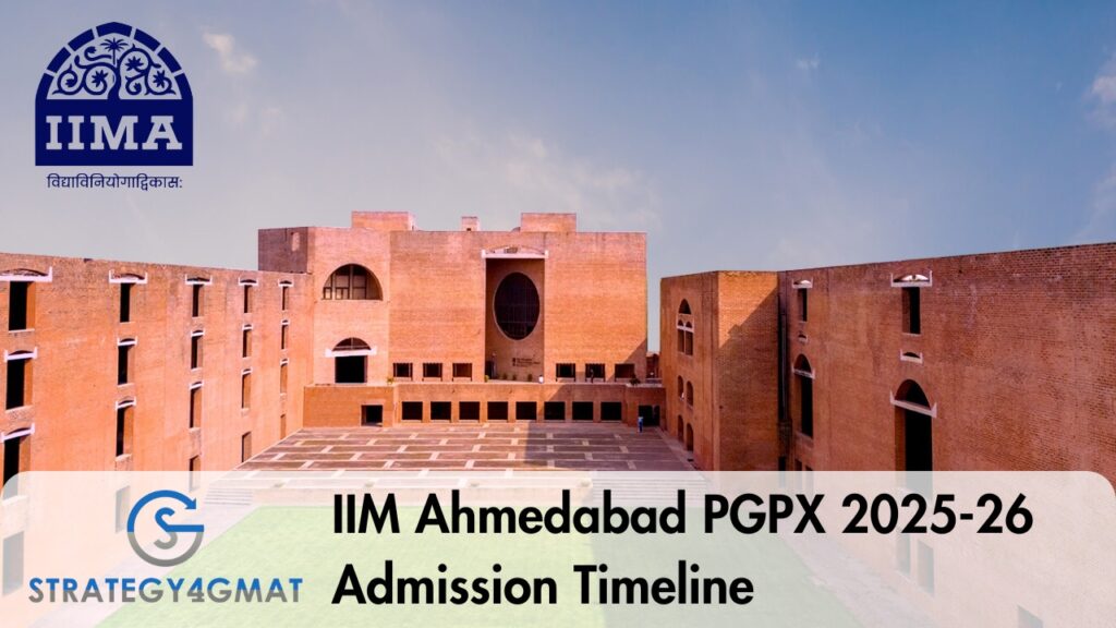 IIM Ahmedabad PGPX 2025-26 Admission Timeline 
