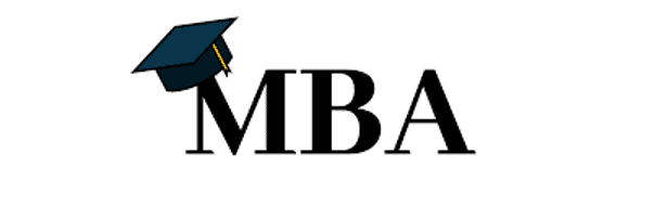 Graduation cap with MBA text, symbolizing business management education