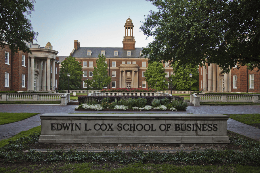 SMU Cox School of Business campus view